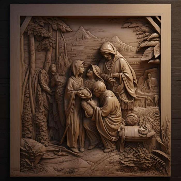 نموذج ثلاثي الأبعاد لآلة CNC 3D Art 